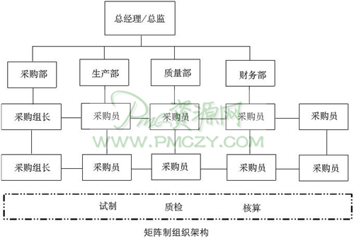 矩阵制组织架构